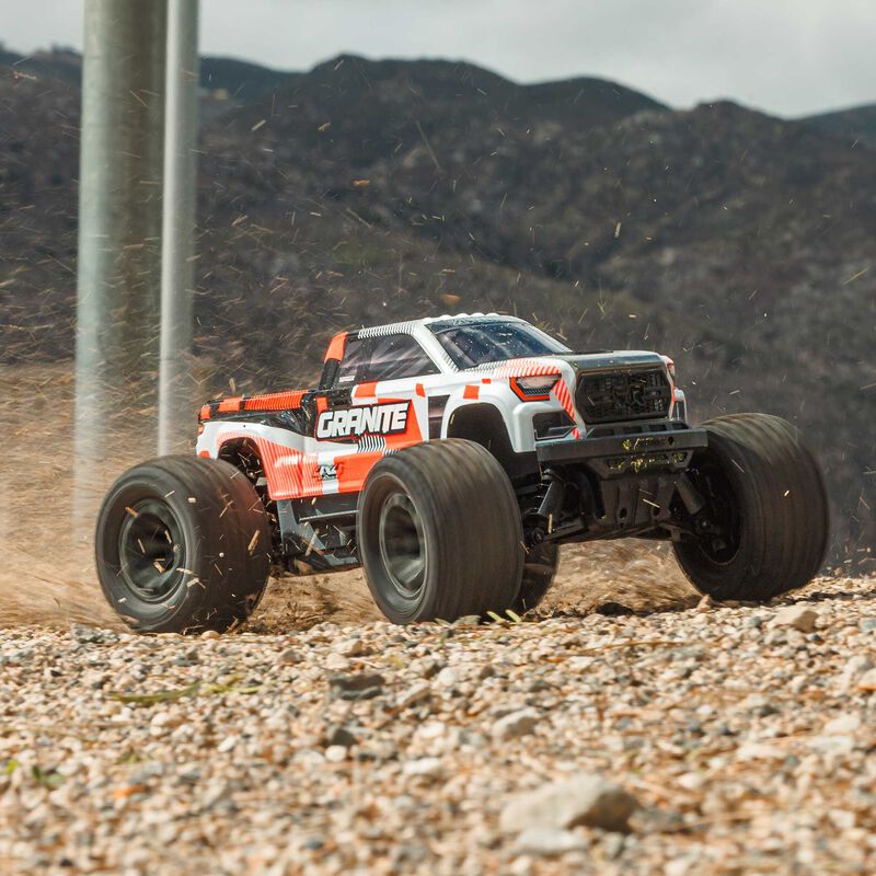 ARRMA Granite Mega 665 4X4 RTR Brushed Orange RC Monster Truck 1/10 Scale (19)