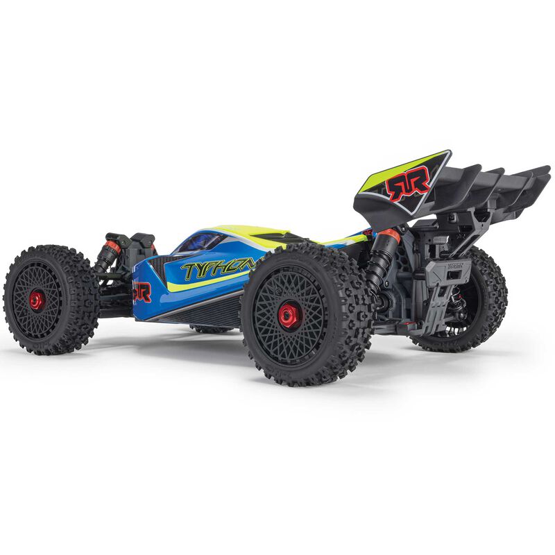 ARRMA Typhon Mega 665 4X4 RTR Brushed Blue RC Buggy 1/8 Scale (15)