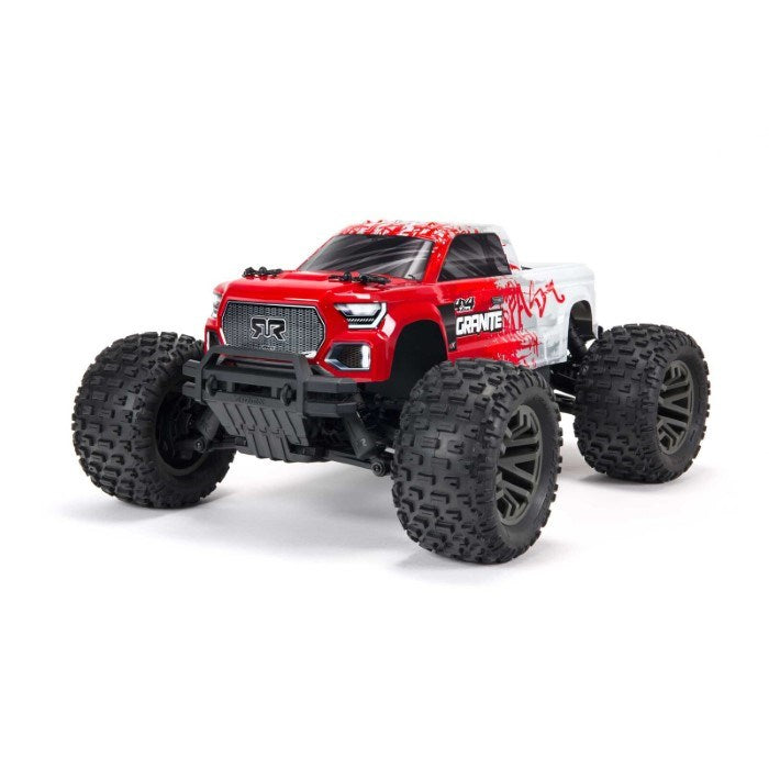 zARRMA 4302V3T2 GRANITE 4X4 3S BLX Brushless 1/10th 4wd MT Red (7753619210477)