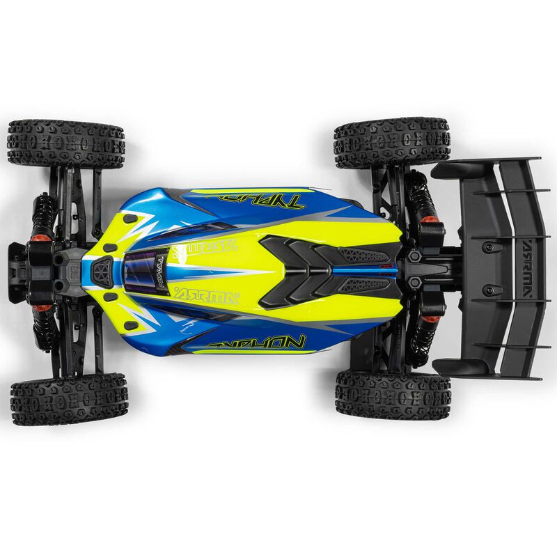 ARRMA TYPHON 223S BLX Brushless 4X4 RTR with DSC Blue RC Buggy 1/8 Scale (9)