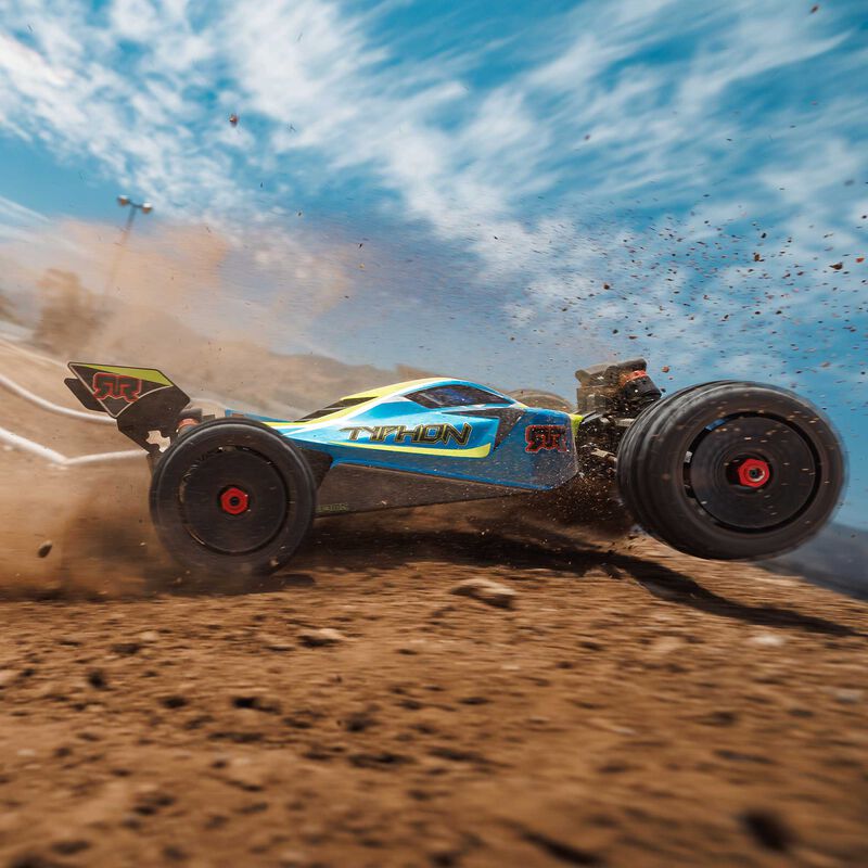 ARRMA TYPHON 223S BLX Brushless 4X4 RTR with DSC Blue RC Buggy 1/8 Scale (17)