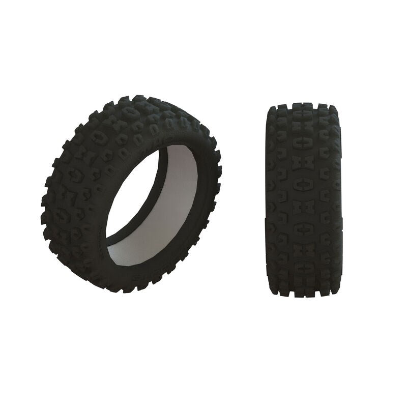 ARRMA 520053 AR520053 2HO Tire & Inserts (2) (8324283597037)