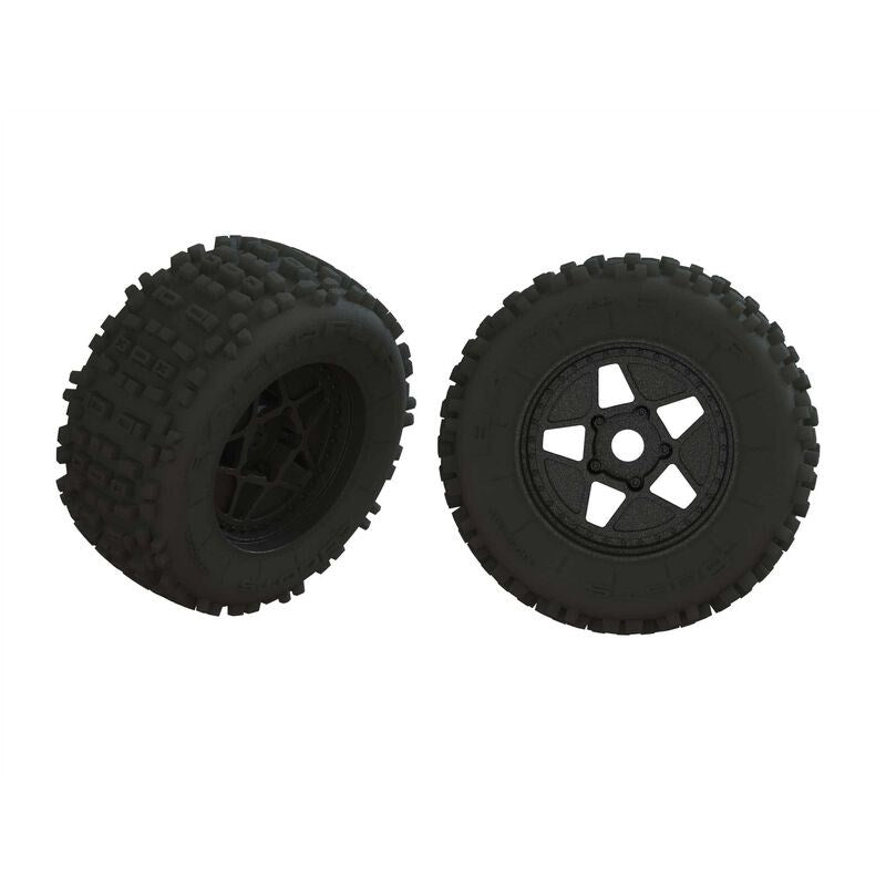 ARRMA 550064 dBoots BACKFLIP Tire Set Glued (1pr) (8324284055789)