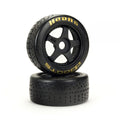 ARRMA 550071 DBoots Hoons 42/100 2.9 Gold Belted 5-Spoke (8324284285165)