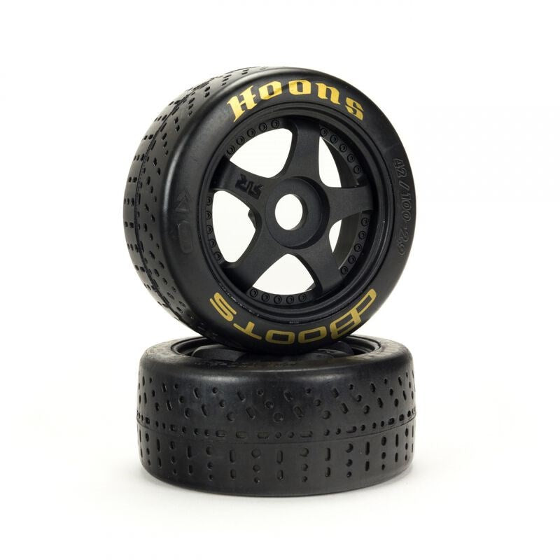 ARRMA 550071 DBoots Hoons 42/100 2.9 Gold Belted 5-Spoke (8324284285165)