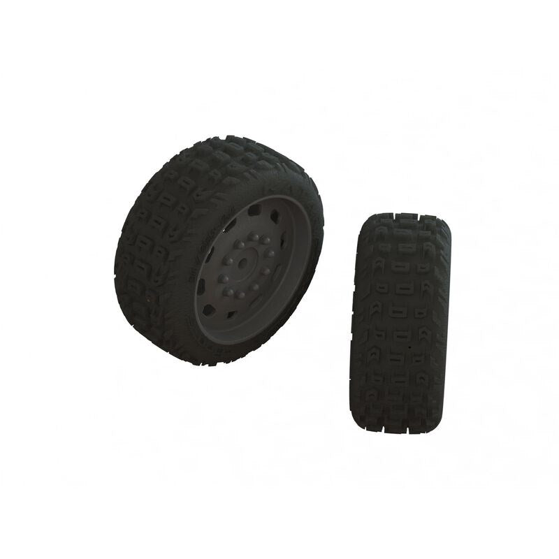 ARRMA ARA550083 dBoots KATAR 35/085 2.4 Tire Set Glued (1 Pair)