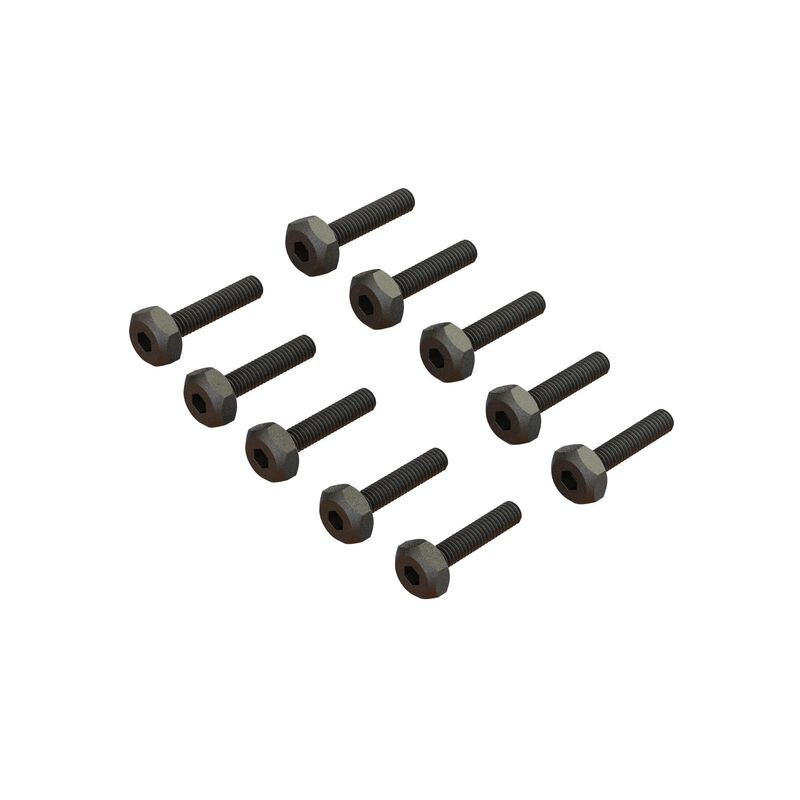 ARRMA ARA702019 M2.5x12mm 5.5mm Hex Head (10pcs) (9250450014445)