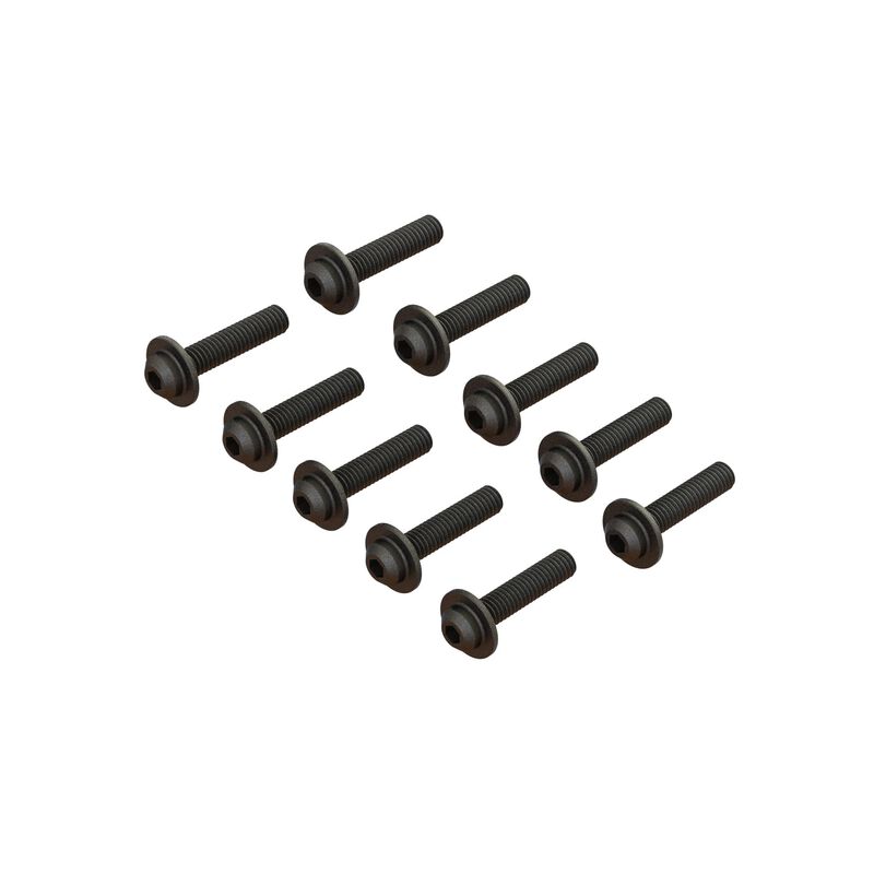 ARRMA ARA721418 BUTTON HEAD SCREW FLANGED M4x18mm V2 (9250450145517)