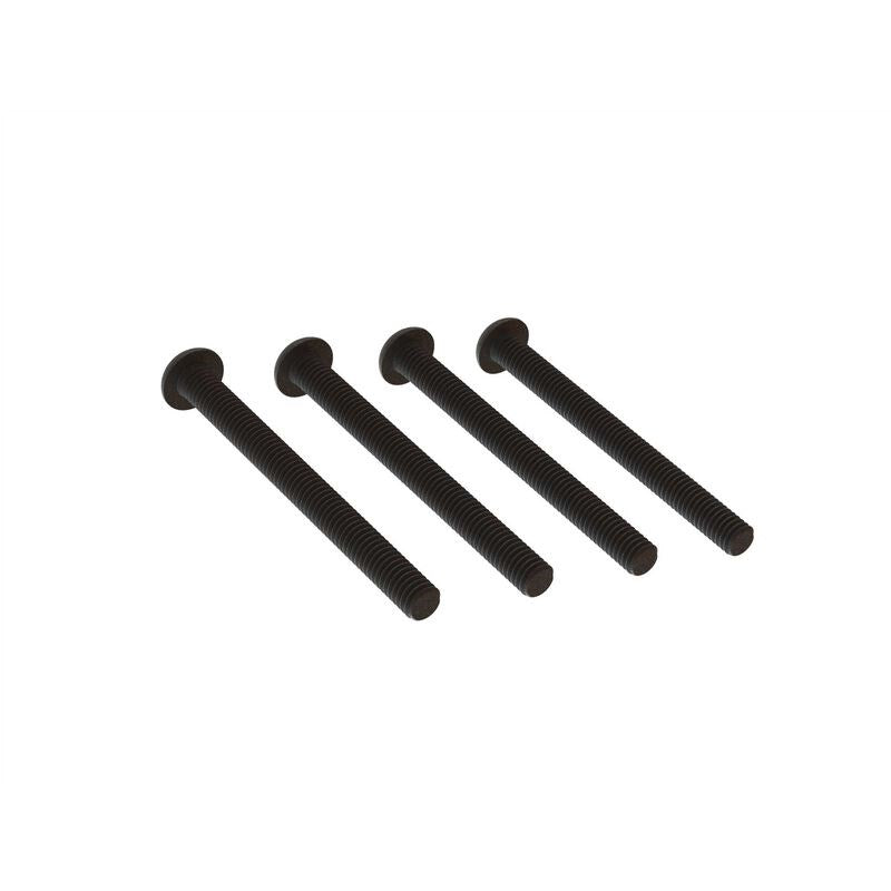 ARRMA 721443 Button Head Screw M4x43mm (4) (8347873476845)