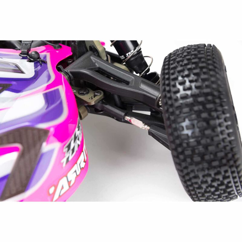 ARRMA ARA8306 1/8 TLR Tuned TYPHON 4WD Roller Buggy Pink/Purple - Hobby City NZ (8941171540205)