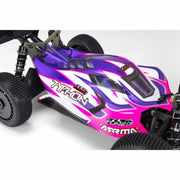 ARRMA ARA8306 1/8 TLR Tuned TYPHON 4WD Roller Buggy Pink/Purple - Hobby City NZ (8941171540205)