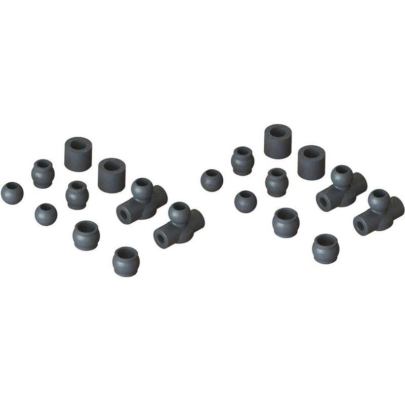 ARRMA C3029 AR330483 Composite Ball Set 6S (8324286906605)