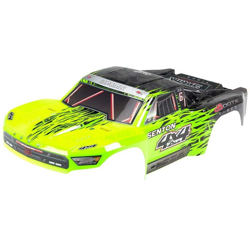 ARRMA C3331 AR402204 Body Pntd Decal Trim Green SENTON 4x4 BLX (8347873706221)