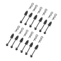 ARRMA C3447 AR390178 Body Clip Retainer 1/8 Scale Black (4) (8324288020717)