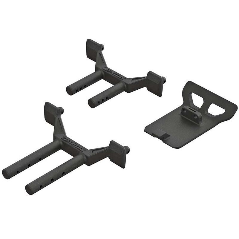 ARRMA C3478 AR320385 Truck Body Mount & Bumper Set