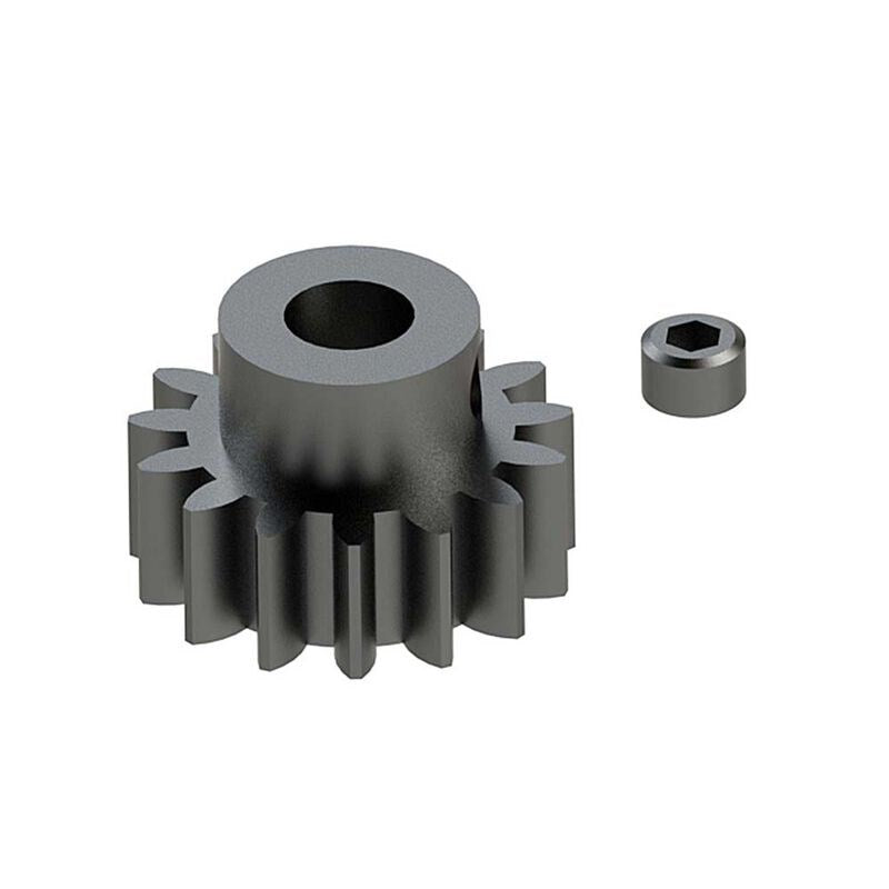 ARRMA C7776 AR310476 Steel Pinion Gear 15T Mod1 5mm (8324291592429)