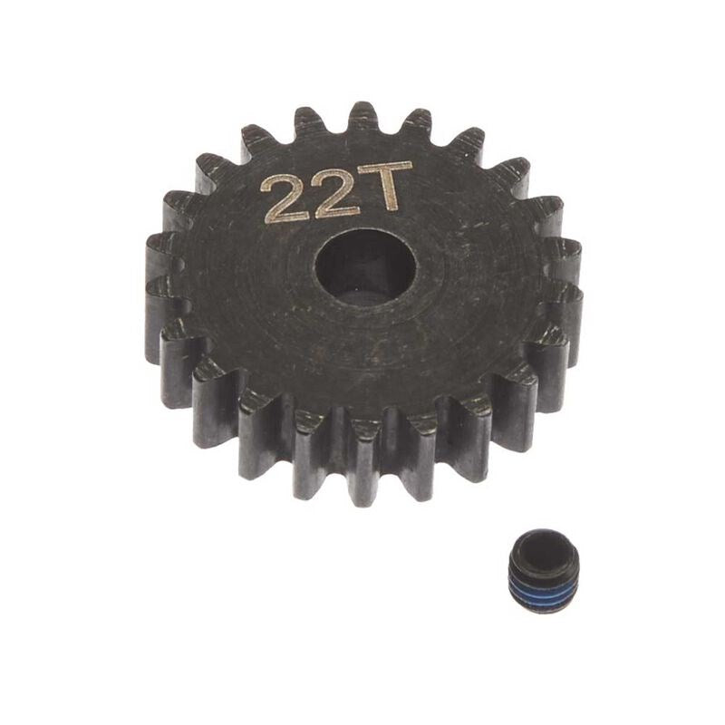 ARRMA C7783 AR310483 Steel Pinion Gear 22T Mod1 5mm (8324291690733)