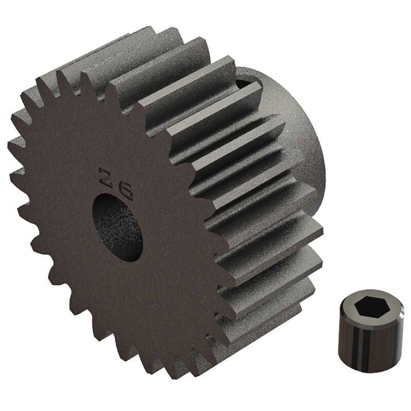 ARRMA C7879 AR310877 Pinion Gear 26T 0.8 Mod 4x4 BLX 3S (8324291952877)