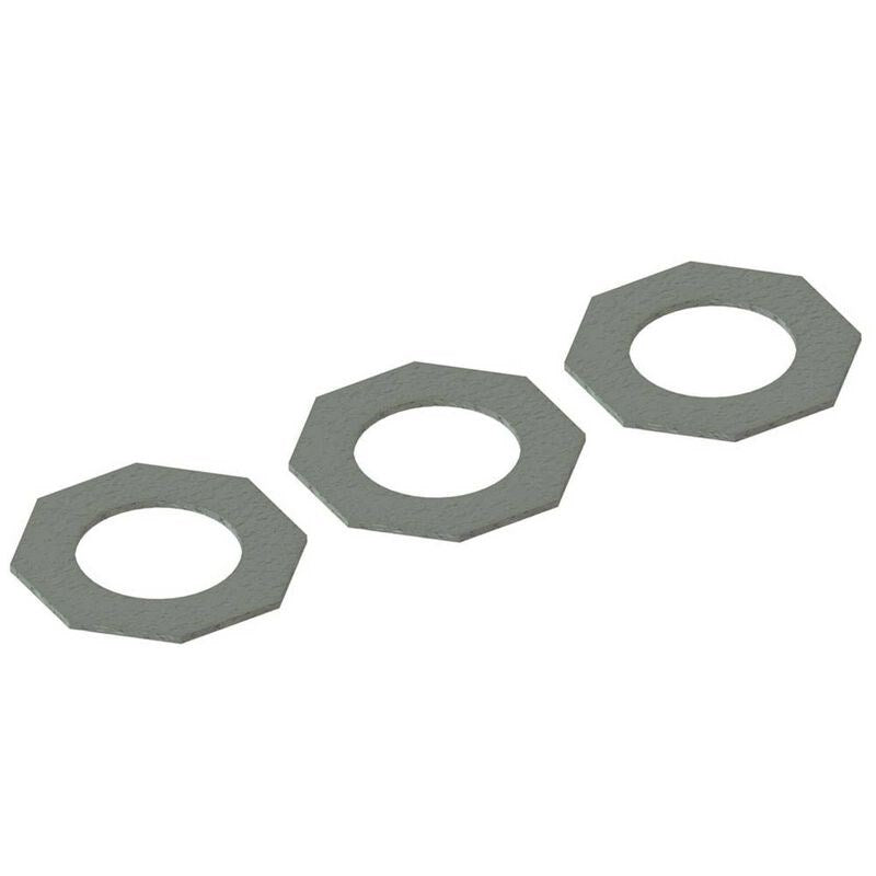 ARRMA C8301 AR310790 Slipper Pad (3) 4x4 (8324292804845)