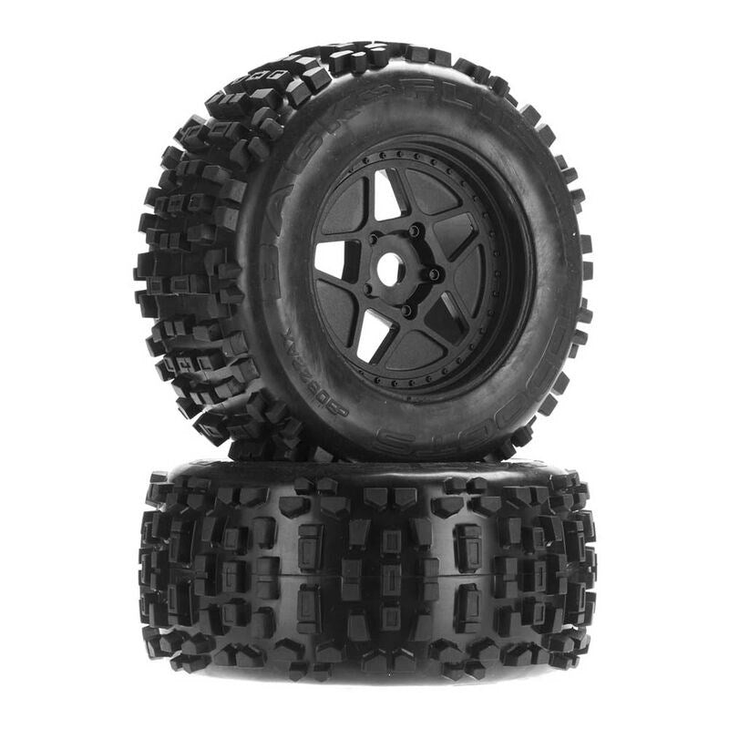 ARRMA C8795 AR510092 dBoots Backflip MT 6S Tire Wheel Set