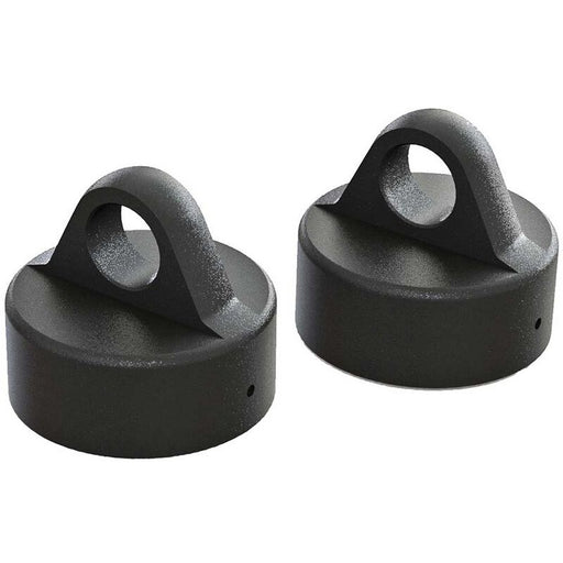 ARRMA C8968 AR330491 Shock Cap Aluminum Black 6S (2) - Hobby City NZ