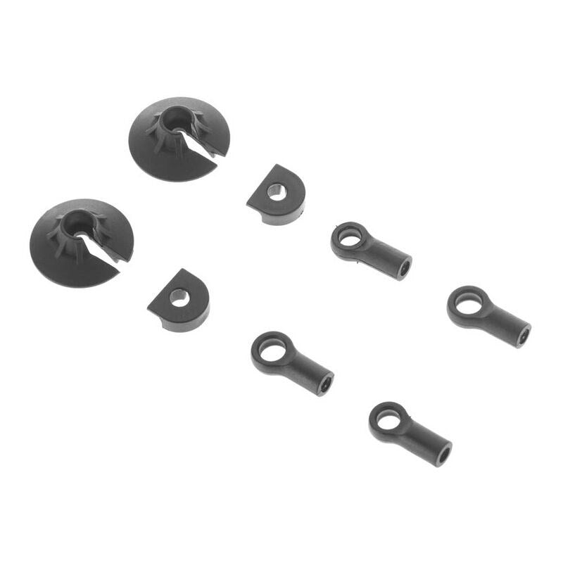 xARRMA C8971 AR330338 Shock Rod End Set Nero (2) - Hobby City NZ