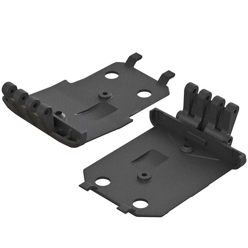 ARRMA C9260 AR320401 F/R Lower Skidplate (2) 4x4 Granite MEGA (8324296081645)