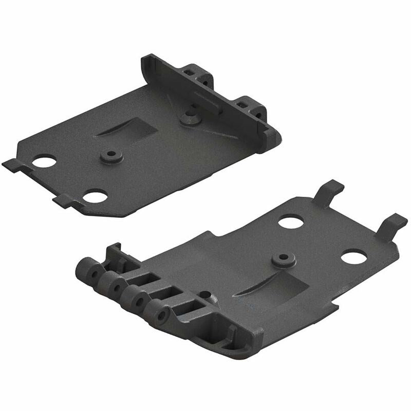ARRMA C9261 AR320419 F/R Lower Skidplate (2) 4x4 Senton Mega (8742332793069)