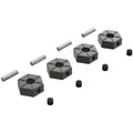 ARRMA C9473 AR310816 Wheel Hex Metal 12mm (4) (8347874820333)