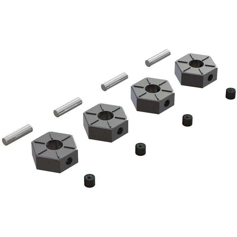 ARRMA C9473 AR310816 Wheel Hex Metal 12mm (4) (8347874820333)
