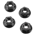 ARRMA C9750 AR708003 Serrated Flange Wheel Nut 4mm (4) (8324297720045)