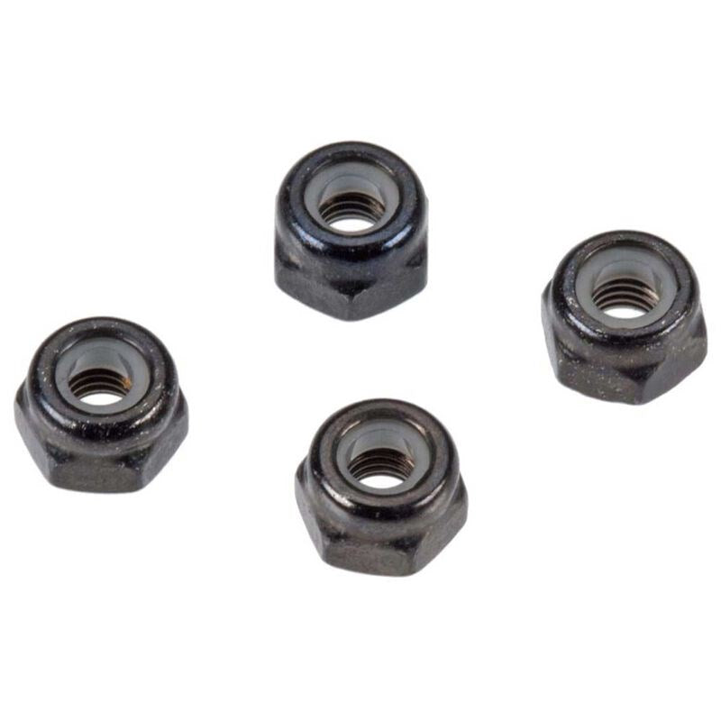 ARRMA C9818 AR715001 Nylon Nut 3mm (4) (8324298572013)