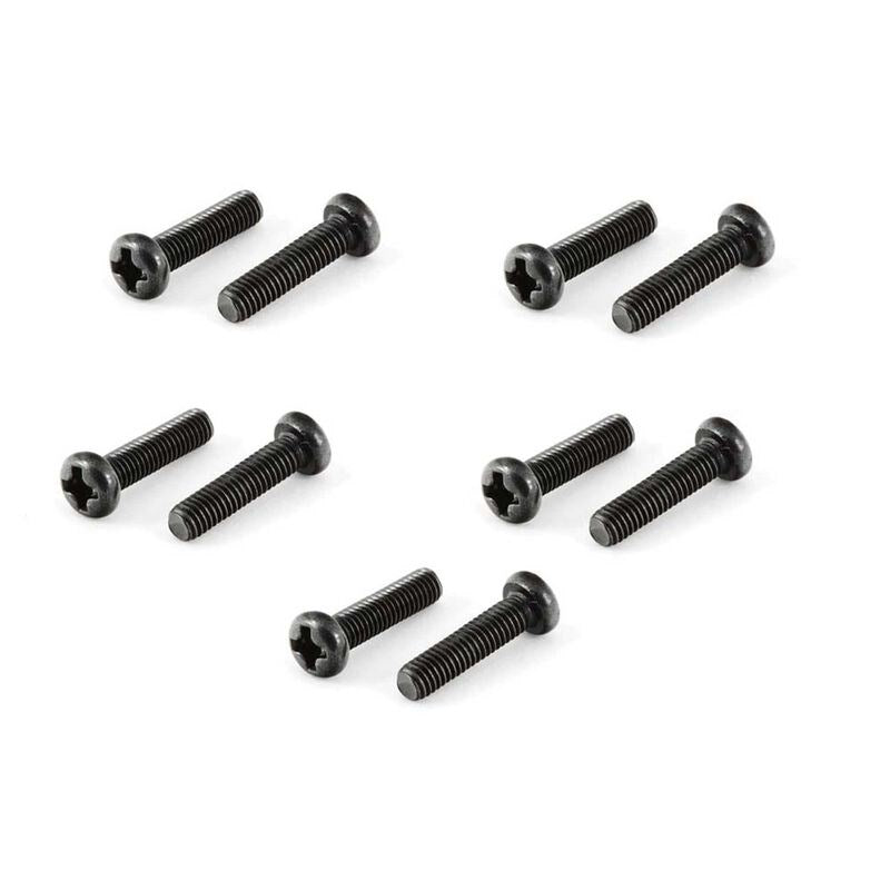 ARRMA C9838 AR725312 ButtnHead Cross Machine Screw 3x12mm (10) (8324299260141)