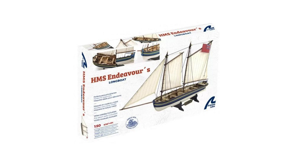 Artesania Latina 19005 1/50 Longboat Endeavour (8346419069165)