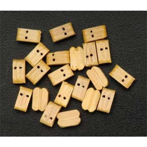 Artesania Latina 8529 Tri. Deadeye 5mm (8) - Hobby City NZ