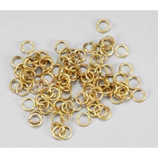 Artesania Latina 8619 Brass Rings - 4mm (100 Pack) - Hobby City NZ