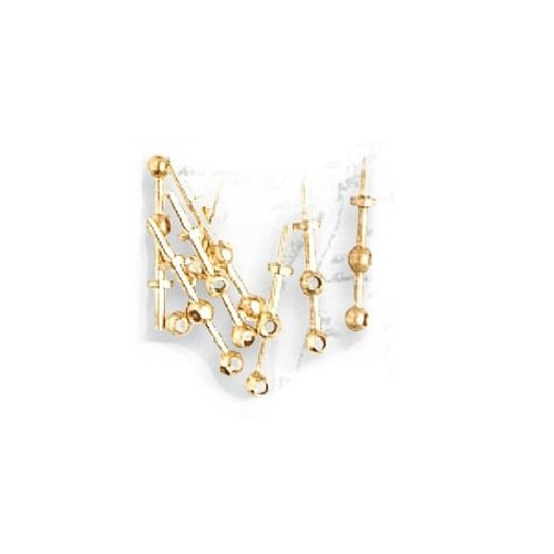 Artesania Latina 8655 Stanchions 2 Hole 2x14mm (4) - Hobby City NZ