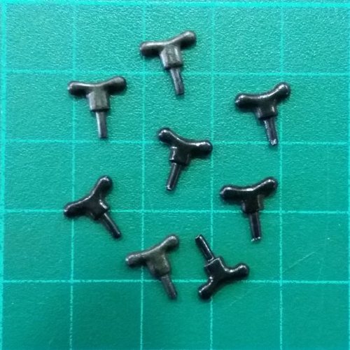 Artesania Latina 8825 Brass Belaying Pins 8mm (8) - Hobby City NZ