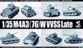 Asuka Model 35-043 Asuka 1/35 M4A3(76)W VVSS Late Plastic Model Kit (8964711645421)