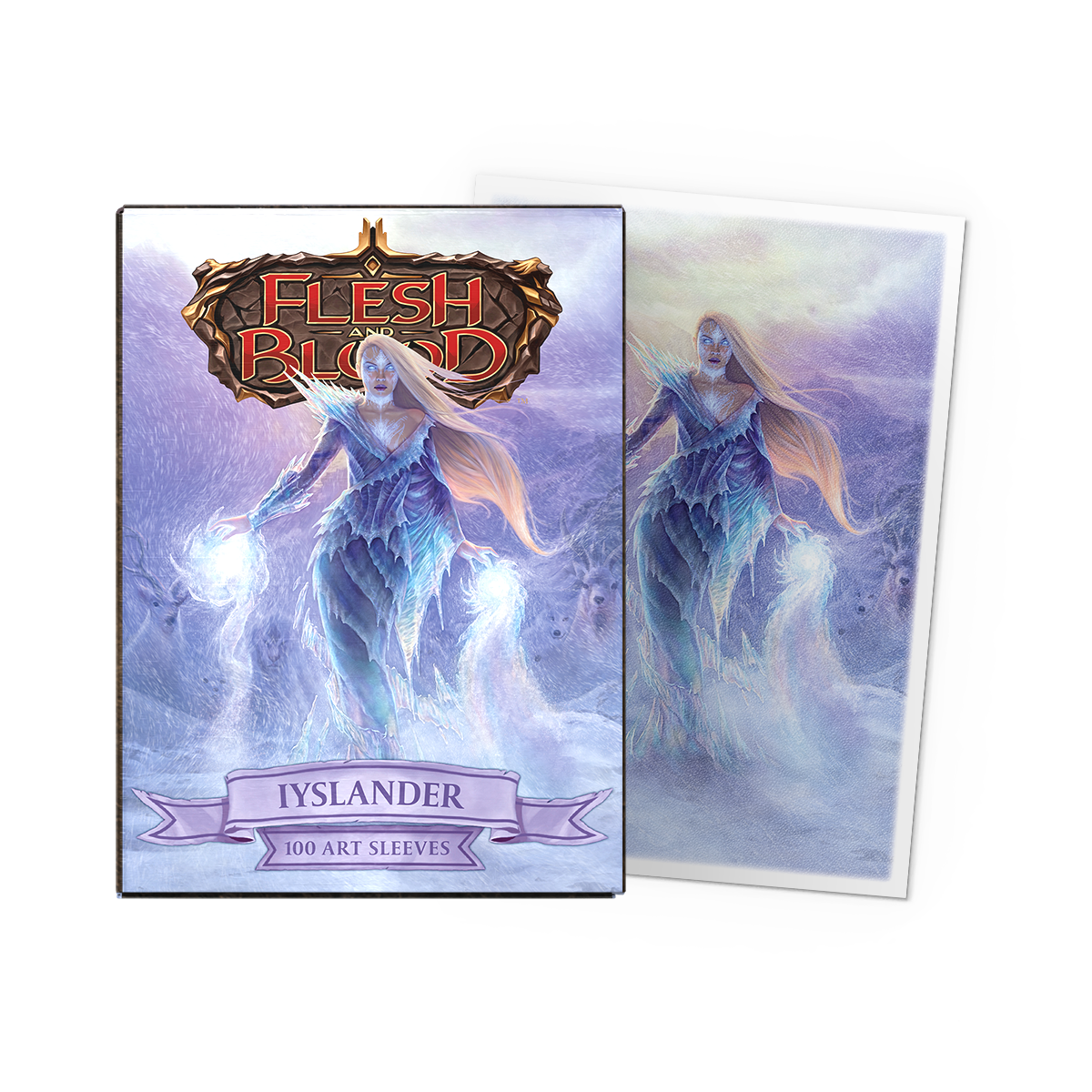 Dragon Shield Matte Art Iyslander Elemental Wizard Card Sleeves 100pk