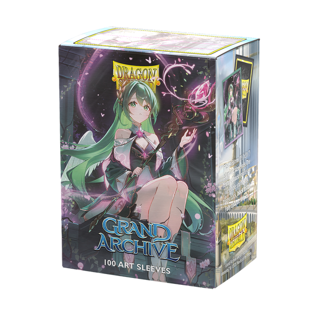 Dragon Shield Sleeves (100) Matte Dual Art Ariel, Archangel of Natura - AT-16179