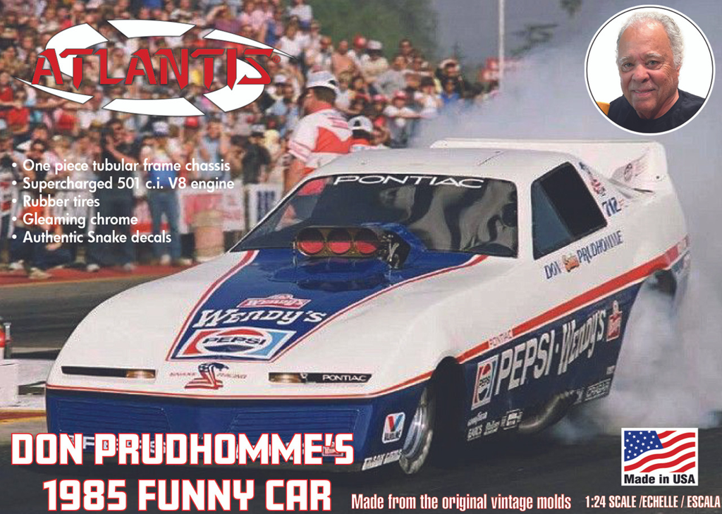 Atlantis Models Don Prudhomme 85 Funny Car 1/245
