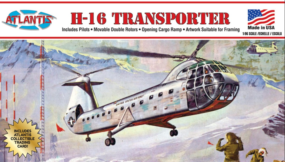 Atlantis Models AMCH223 Piasecki Helicopter