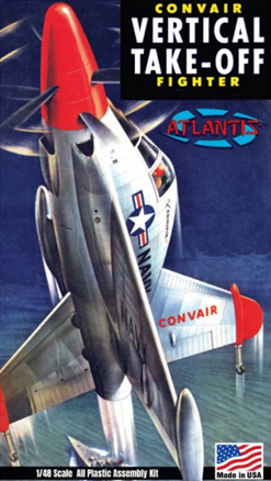 Atlantis Models Convair US Navy Vertical Aircraft Model Kit