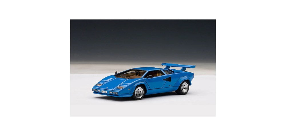 AUTOart 54534 1/43 Countach 5000S Blue (8346425557229)