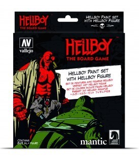 Vallejo 70187 Hellboy Acrylic Paint Set with Figure - Hobby City NZ (8964712726765)
