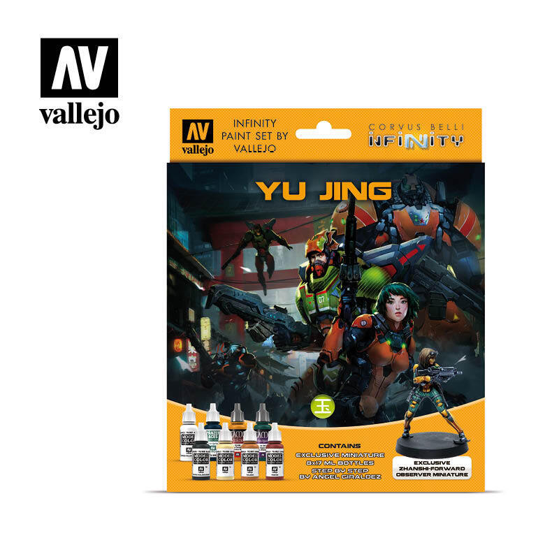 Vallejo 70235 Model Color Infinity Yu Jing Exclusive Miniature Paint Set - Hobby City NZ (8964713382125)