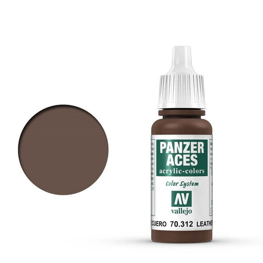 Vallejo 70312 Panzer Aces Leather Belt 17 ml Acrylic Paint - Hobby City NZ (8964714004717)