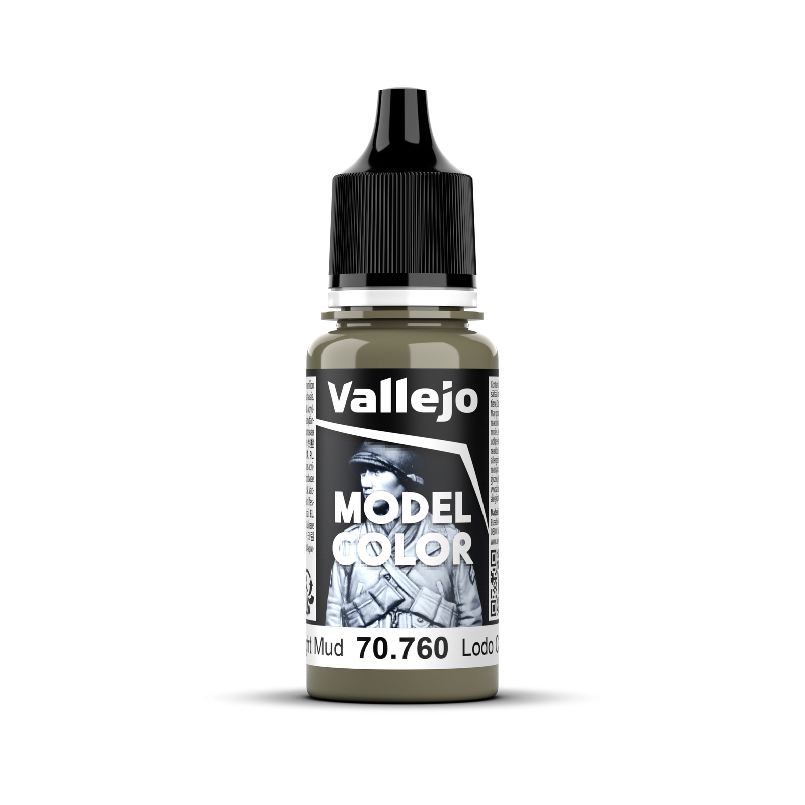 Vallejo AV70760 Model Colour Light Mud 18ml (8938287235309)