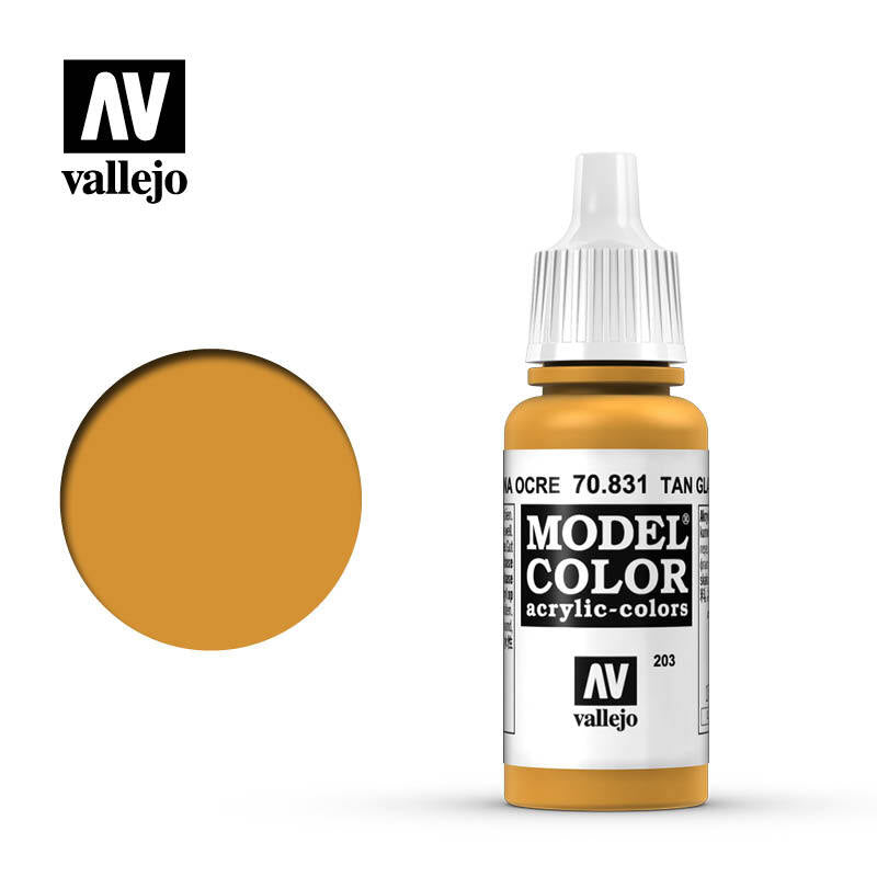 Vallejo Model Colour Tan Glaze 18ml